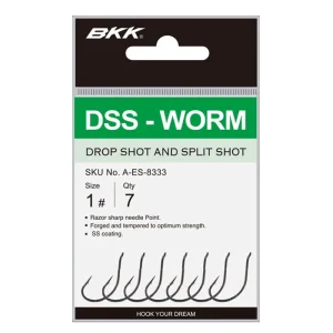 BKK DSS-Worm Dropshot/Rig Hook
